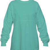 Women's Jersey Pom Pom Long Sleeve T-Shirt