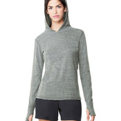 Women's Triblend Long Sleeve Hooded Pullover